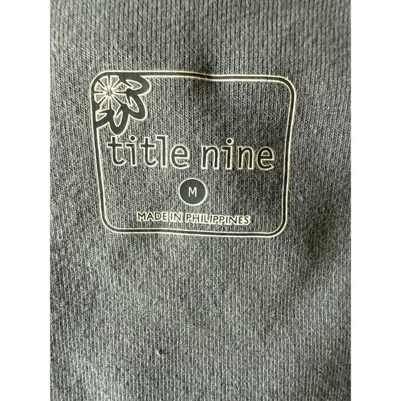 Title Nine Women M Blue Gray Active Workout Bra Pocket Sun Dress - Picture 6 of 8